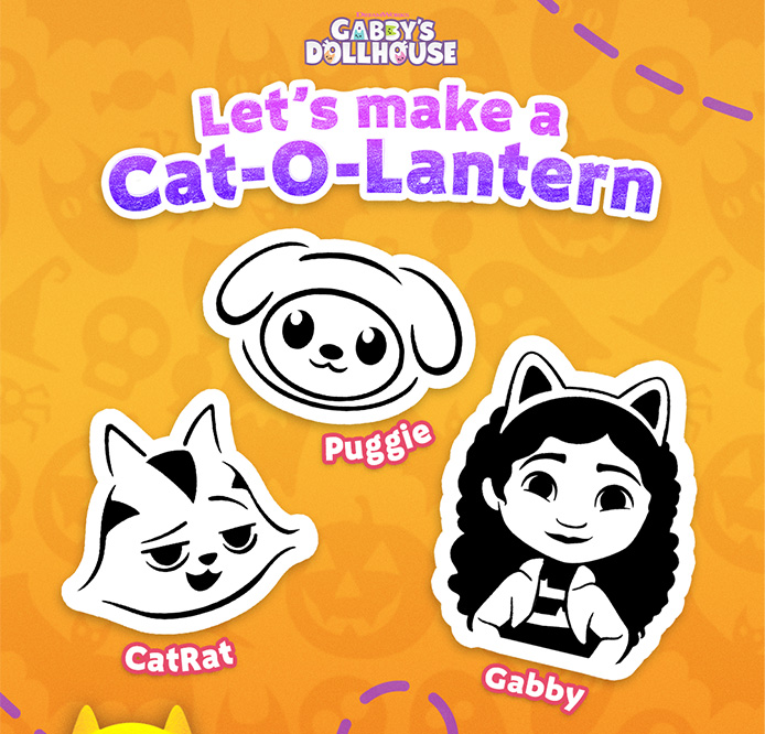 Gabby Cat-O-Lantern activity